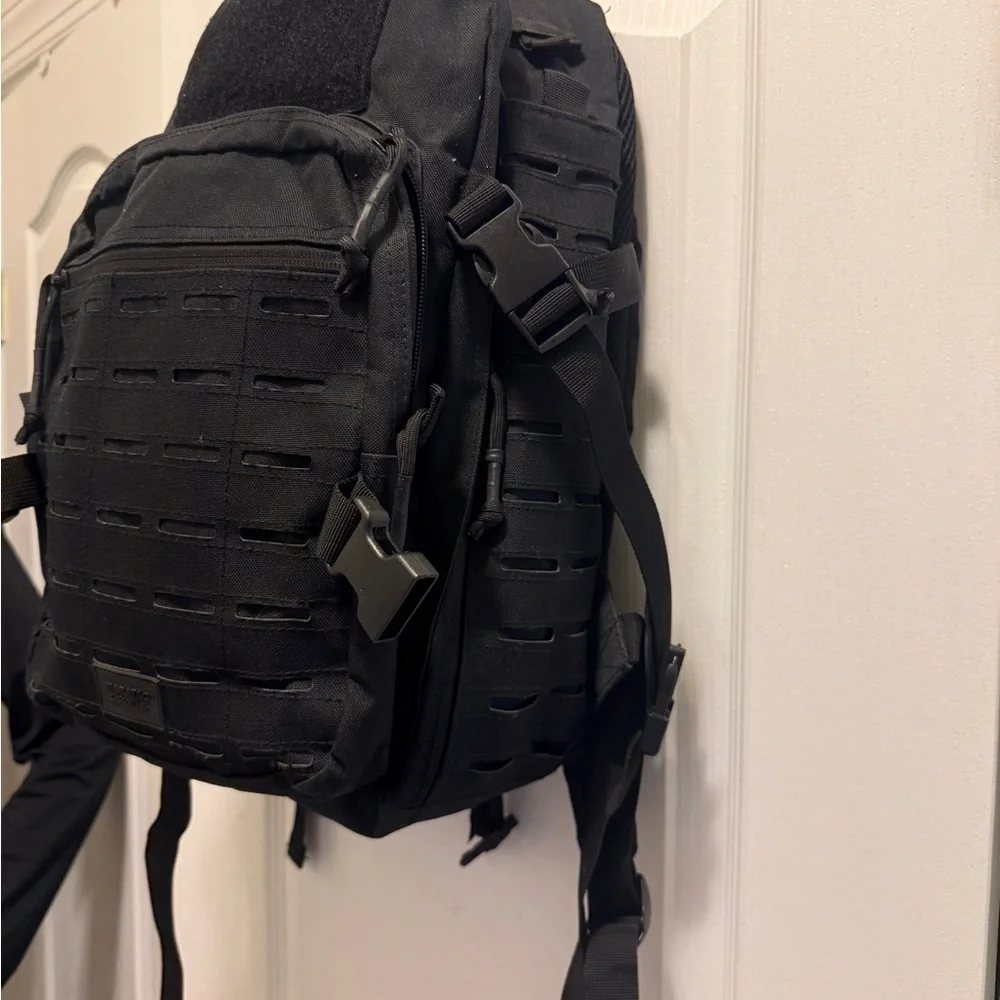 Tactical Black Backpack